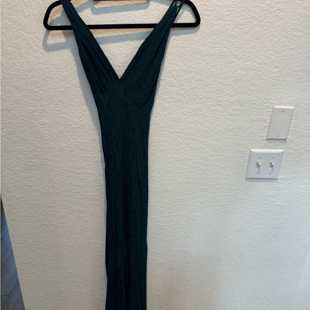 Chic Teal Maxi Dress